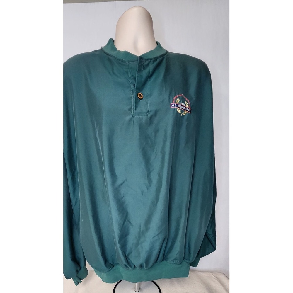 Mens 1999 U S Senior Open  NBC Sports Pullover ‎ Des Moines Golf & CC  2X